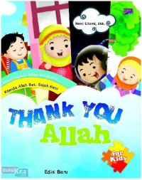 Thank You Allah For Kids